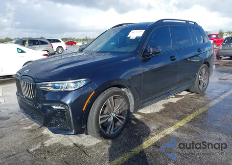 2021 BMW X7 M50I from USA, damaged, VIN 5UXCX6C06M9H34992